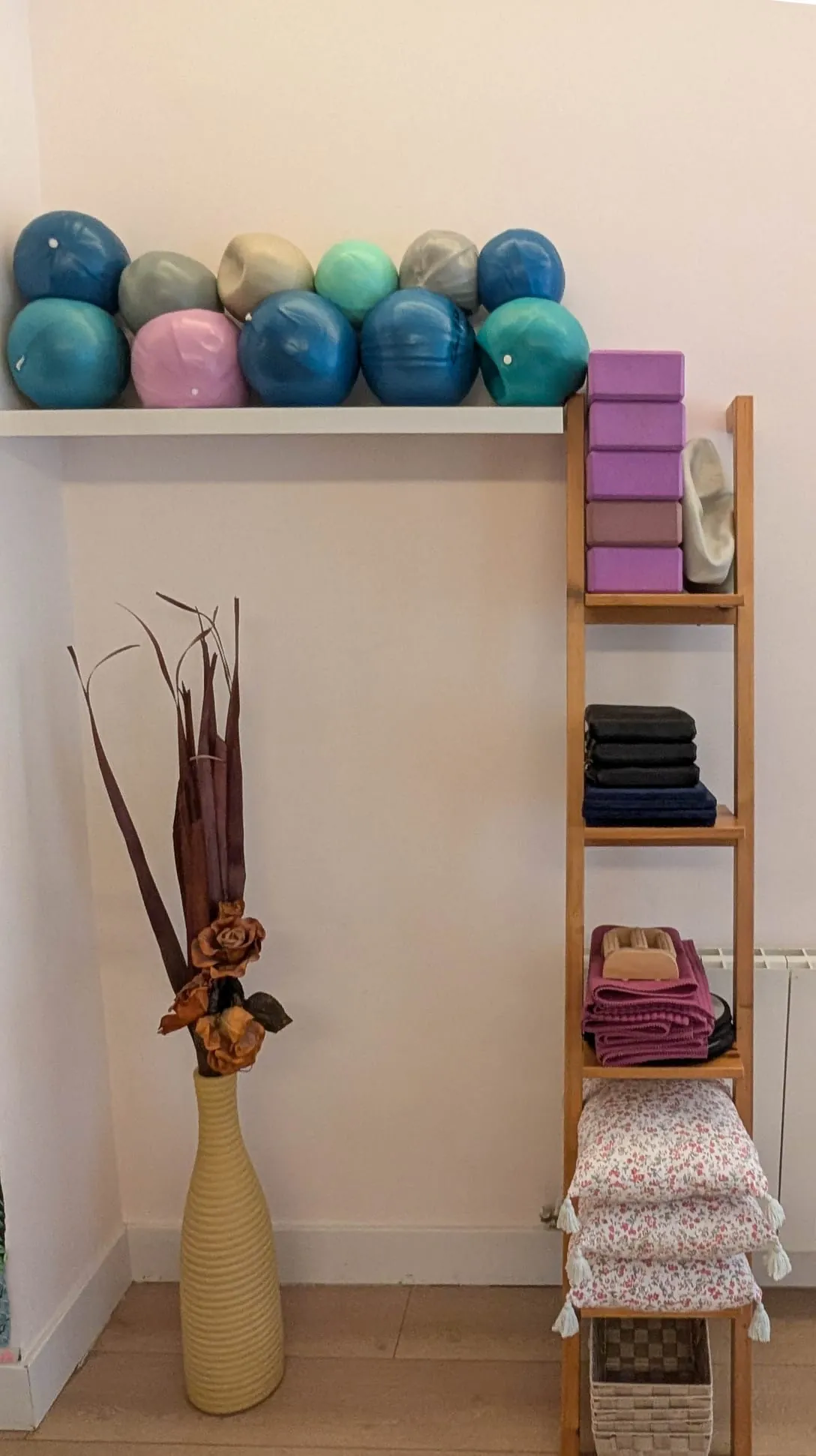 Material y accesorios del estudio
